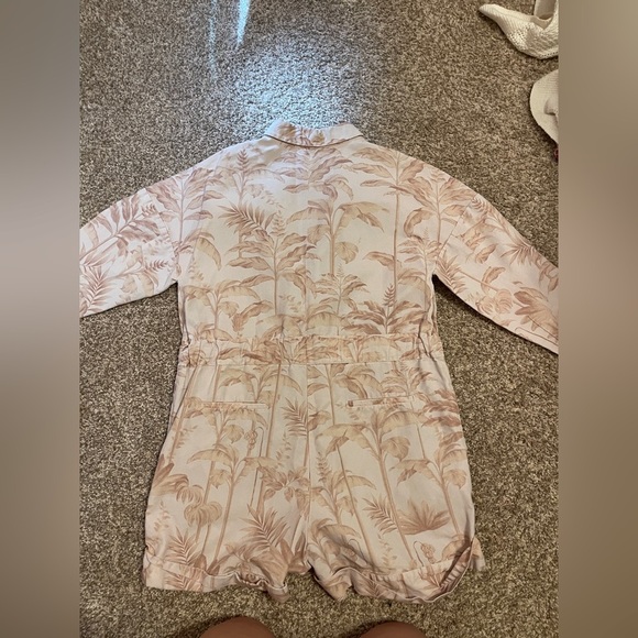 Ted Baker London Riiaana Romper size 2 Collared Button down quiet luxury - Picture 9 of 14